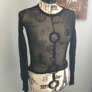 Goth Mesh Shirt